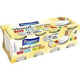 Yaourt au lait entier vanille/coco/fraise/citron (1kg)