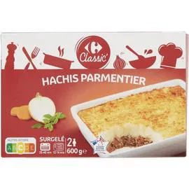 Plat cuisiné hachis parmentier (600g)