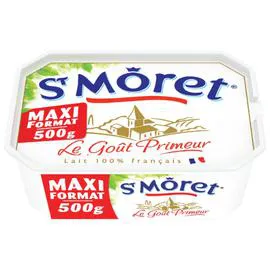 ST MÔRET Fromage à tartiner Nature barquette 500g