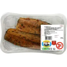 Filets de maquereaux fumés provençale (200g)