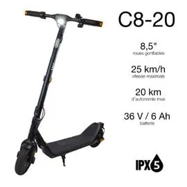 Trottinette Noire C820 (l'unité)