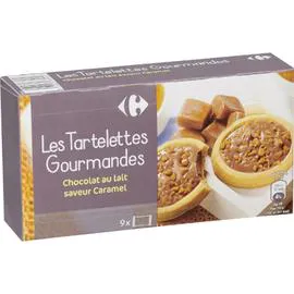 Biscuits tartelettes caramel beurre sal (125g)