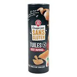 MARQUE REPÈRE, CHAQUE JOUR SANS GLUTEN Tuiles Goût Paprika 170g