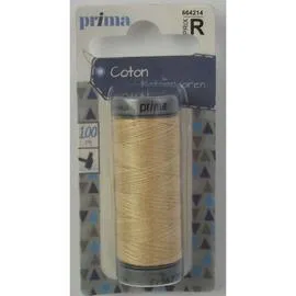 LA BROSSE ET DUPONT, PRIMA Fil Coton Epais Beige 100m l'unité