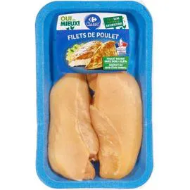 Filets de poulet jaune (2x150g)
