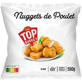 TOP BUDGET Nuggets de poulet 500g