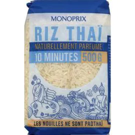 MONOPRIX Riz thaï naturellement parfumé 10 minutes 500g