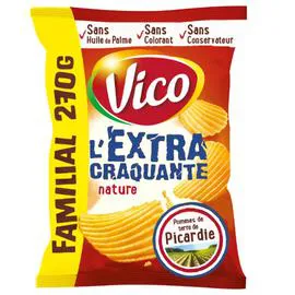 Chips Extra craquantes, nature (270g)