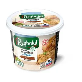 Rillettes de poulet rôti halal (220g)
