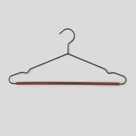 MONOPRIX Maison Cintre En Bois Et Métal - Noir l'unité