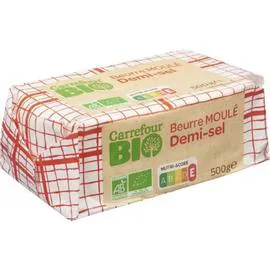 Beurre bio moulé demi-sel (500g)