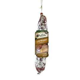Saucisson sec au St Nectaire (200g)