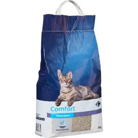 CARREFOUR Litière pour chats comfort 5kg