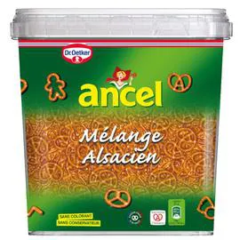Biscuit apéritif bretzels mélange Alsacien (1,2kg)