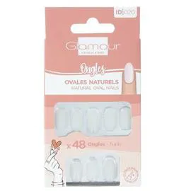Faux Ongles Ovales Naturels (l'unité)