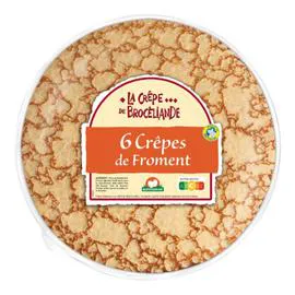 Crêpes de Froment aux Oeufs de plein air (300g)