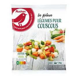 AUCHAN Légumes pour couscous 1kg