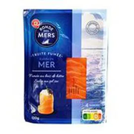 Truite de mer Fumée - 4 tranches (120g)