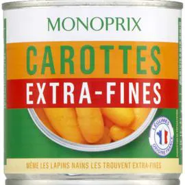 MONOPRIX Carottes extra-fines 265g