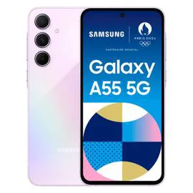 Smartphone Galaxy A55 5G 128 Go Lilas (l'unité)
