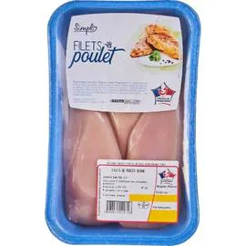 Filets de poulet blanc (600g)