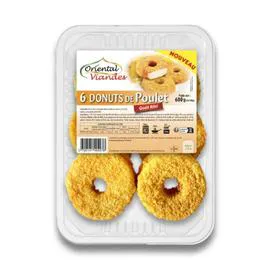 Nuggets de poulet donuts halal gout rôti (600g)