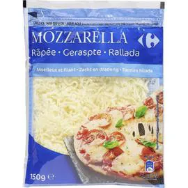 CARREFOUR Fromage Râpé Mozzarella spécial pizza 150g