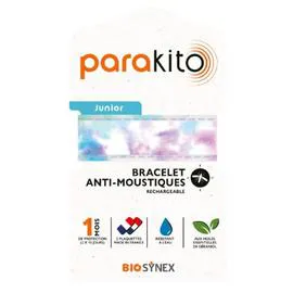 Bracelet Anti-Moustiques Rechargeable Tie And Dye Kids (l'unité)