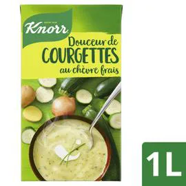 KNORR Soupe Douceur Courgette Chèvre frais 1l