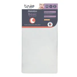 Matelas bébé déhoussable 120x60cm (l'unité)