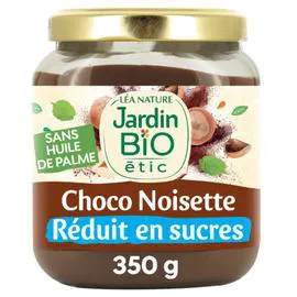 Pâte à tartiner chocolat noisettes Bio (350g)