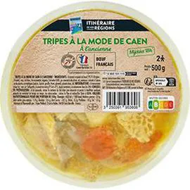 ITINÉRAIRE DE NOS RÉGIONS Tripes à la mode de Caen à l'ancienne 500g