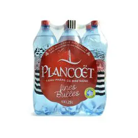 Eau gazeuse naturelle fines bulles (6x1,25l)