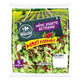 Salade trio mâche roquette betterave (175g)
