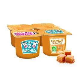 Crème dessert caramel Bio (4x95g)