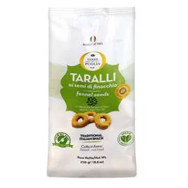 TARALLI Aux graines de fenouil 250g