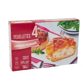 Feuilletés jambon fromage (260g)