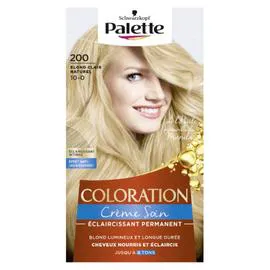 Coloration Permanente blond clair naturel 200 (l'unité)