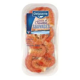 Queues de crevettes sauvages ASC (200g)