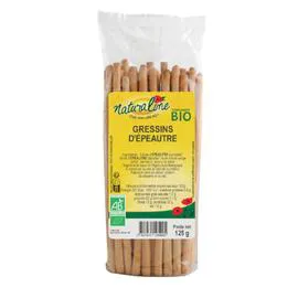 Gressins bio d'épeautre (125g)