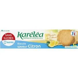 Biscuits citron sans sucres (132g)