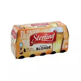Bière blonde 4,5% bouteilles (10x25cl)