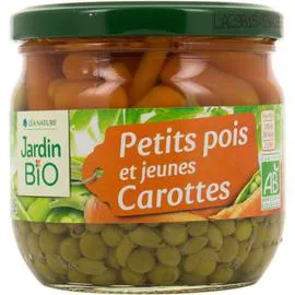 Petits Pois Carottes Bio (330g)