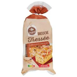 Brioche tressée pépites de chocolat (400g)