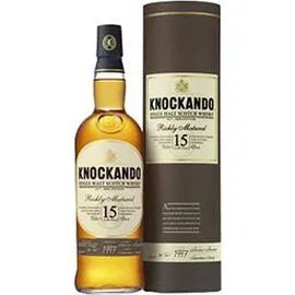 15 ans richly matured single malt scotch whisky ecossais avec etui (700ml)