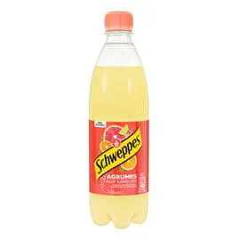 SCHWEPPES Soda aux saveurs de 4 agrumes 50cl