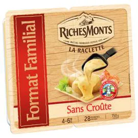 Raclette RicheMonts Sans croute tranches (750g)