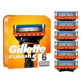 Lames De Rasoir Pour Homme Fusion5 X6 (x6)