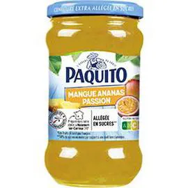 Confiture allégée mangue ananas passion (335g)