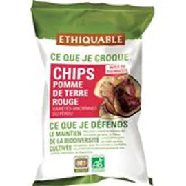 Chips pérou bio Pomme de terre rouge (100g)